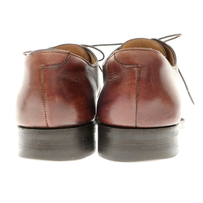 【中古】クロケットアンドジョーンズ CROCKETT&amp;JONES ハンドグレード ストレートチップ ドレスシューズ ブラウン【 表記なし（71/2cm位） 】【 状態ランクD 】【 メンズ 】
[EPD]