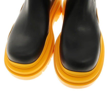 [Used] [Unused] Bottega Veneta Tire Long Chelsea Boots Black x Orange [40] [Condition Rank S] [Men&