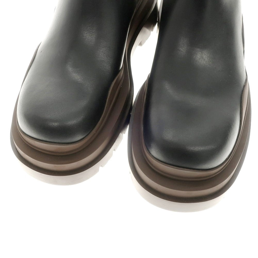 [Used] [Unused] Bottega Veneta Tire Chelsea Boots Black x Brown [39 1/2] [Condition Rank S] [Men&