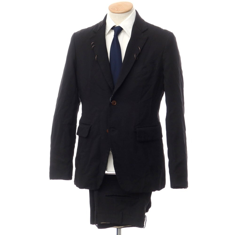 [Used] COMME des GARCONS HOMME DEUX Spring/Summer 2023 Polyester Set-up 2-Button Suit Black [S] [Condition Rank B] [Men&