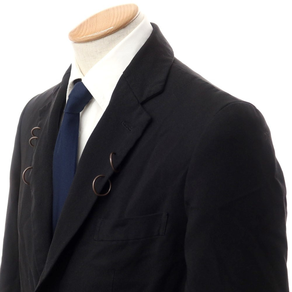 [Used] COMME des GARCONS HOMME DEUX Spring/Summer 2023 Polyester Set-up 2-Button Suit Black [S] [Condition Rank B] [Men&