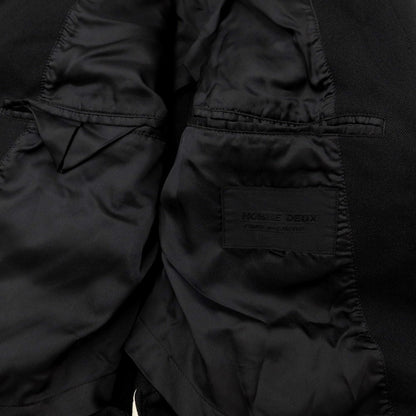 [Used] COMME des GARCONS HOMME DEUX Spring/Summer 2023 Polyester Set-up 2-Button Suit Black [S] [Condition Rank B] [Men&
