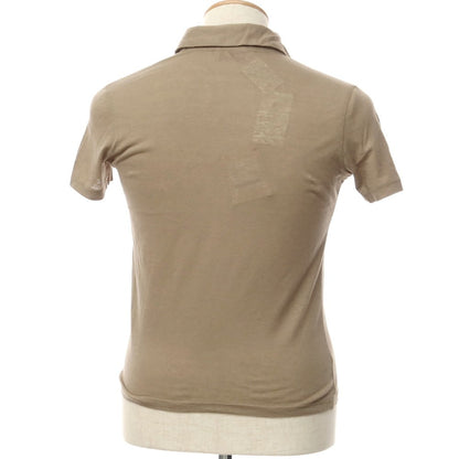 [Used] [Unused] Cristiano Fissore Cotton Linen Short Sleeve Polo Shirt Greige [44] [Condition Rank S] [Men&