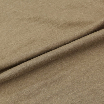 [Used] [Unused] Cristiano Fissore Cotton Linen Short Sleeve Polo Shirt Greige [44] [Condition Rank S] [Men&