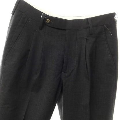 [Used] ENTRE AMIS Wool Polyester Casual Slacks Pants Dark Gray [30] [Condition Rank B] [Men&