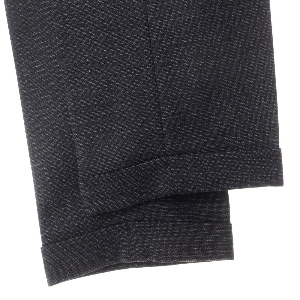 [Used] [Unused] SANTANIELLO Wool polyester easy casual slacks pants Navy [44] [Condition rank S] [Men&