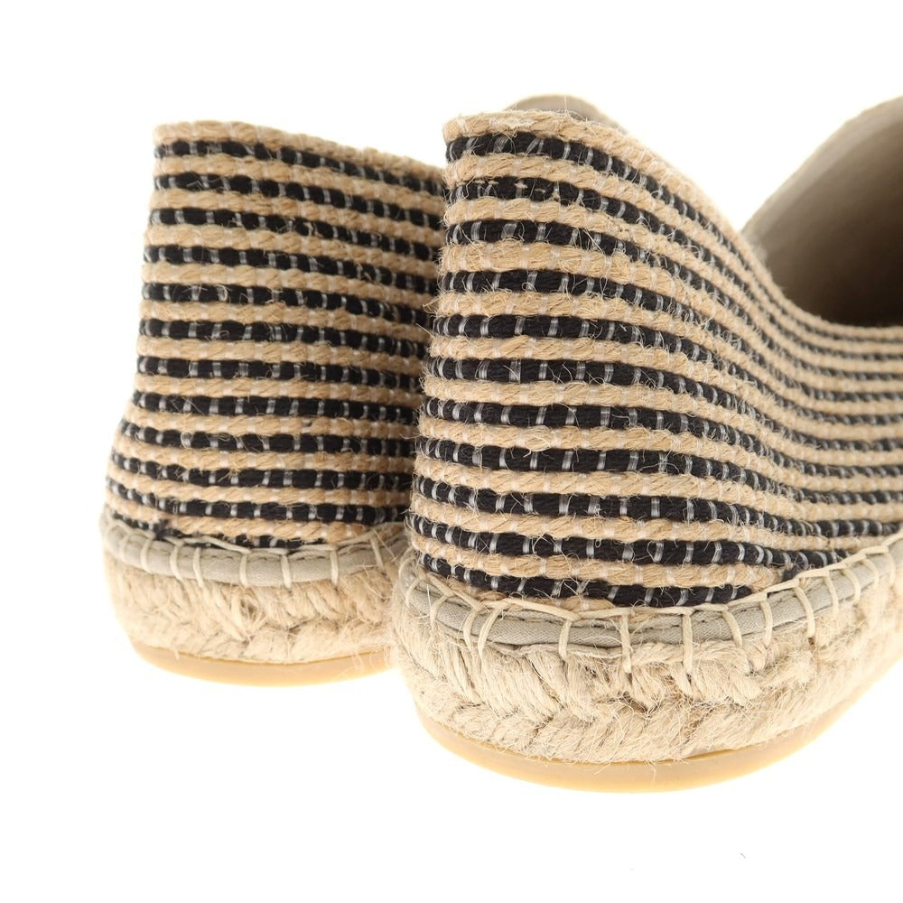 [New] Tagliatore TAGLIATORE JULIO Espadrilles Shoes Black x Beige [42] [Condition Rank N] [Men&