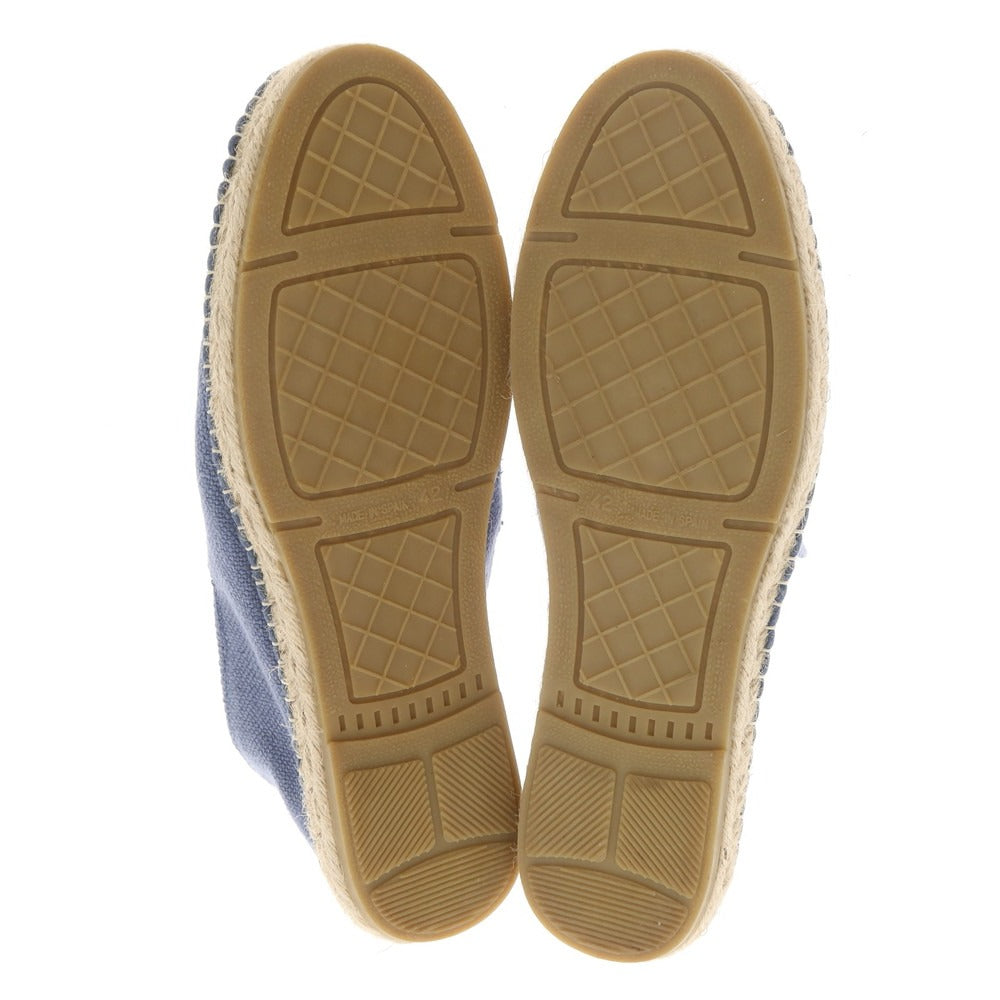 [New] TAGLIATORE Canvas Espadrilles Shoes Dark Blue [42] [Condition Rank N] [Men&