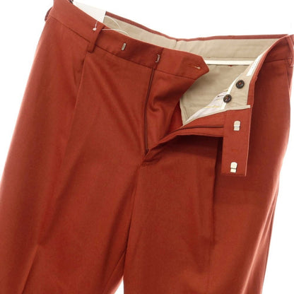 [New] PT TORINO Edge Wool Wide Casual Slacks Pants
 Maroon [Size 50] [BRW] [A/W] [Condition Rank N] [Men&