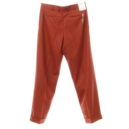 [New] PT TORINO Edge Wool Wide Casual Slacks Pants
 Maroon [Size 50] [BRW] [A/W] [Condition Rank N] [Men&