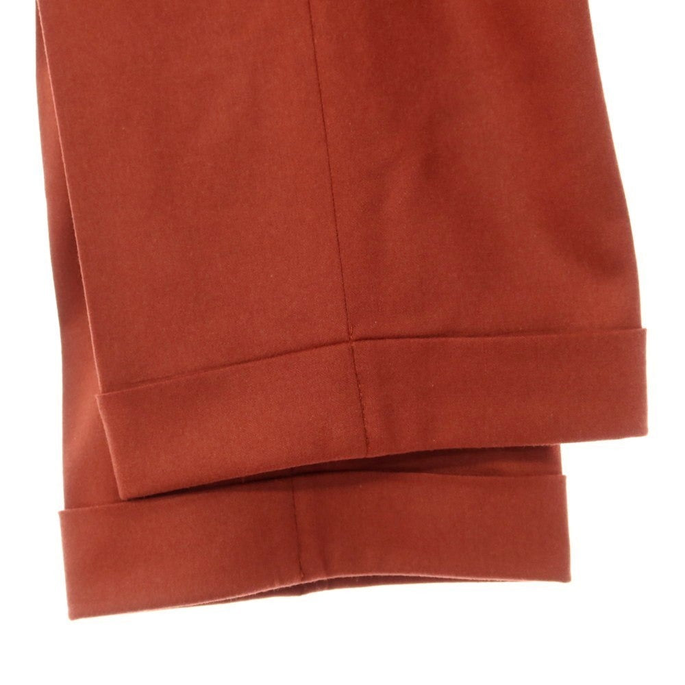 [New] PT TORINO Edge Wool Wide Casual Slacks Pants
 Maroon [Size 50] [BRW] [A/W] [Condition Rank N] [Men&