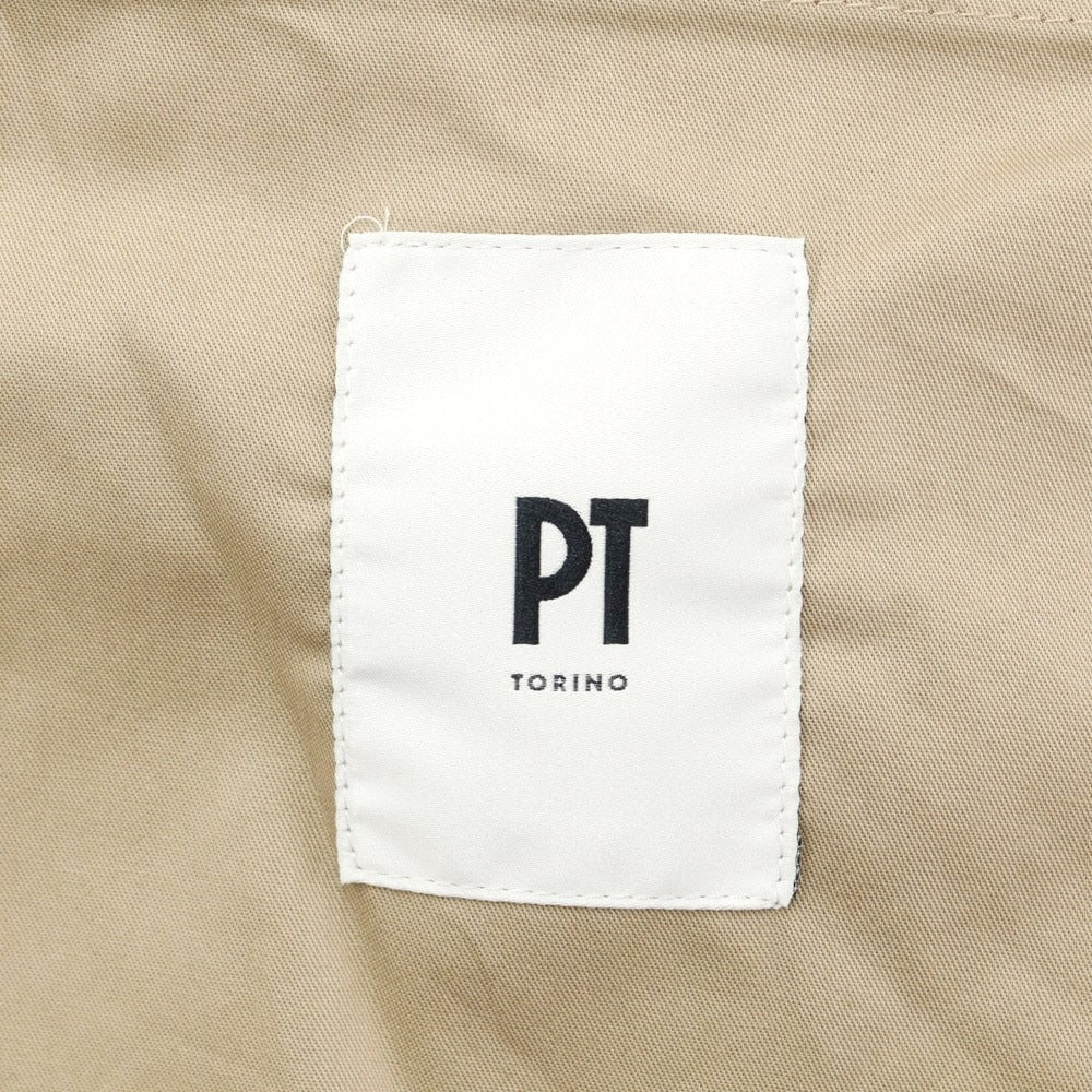 [New] PT TORINO Edge Wool Wide Casual Slacks Pants
 Maroon [Size 50] [BRW] [A/W] [Condition Rank N] [Men&