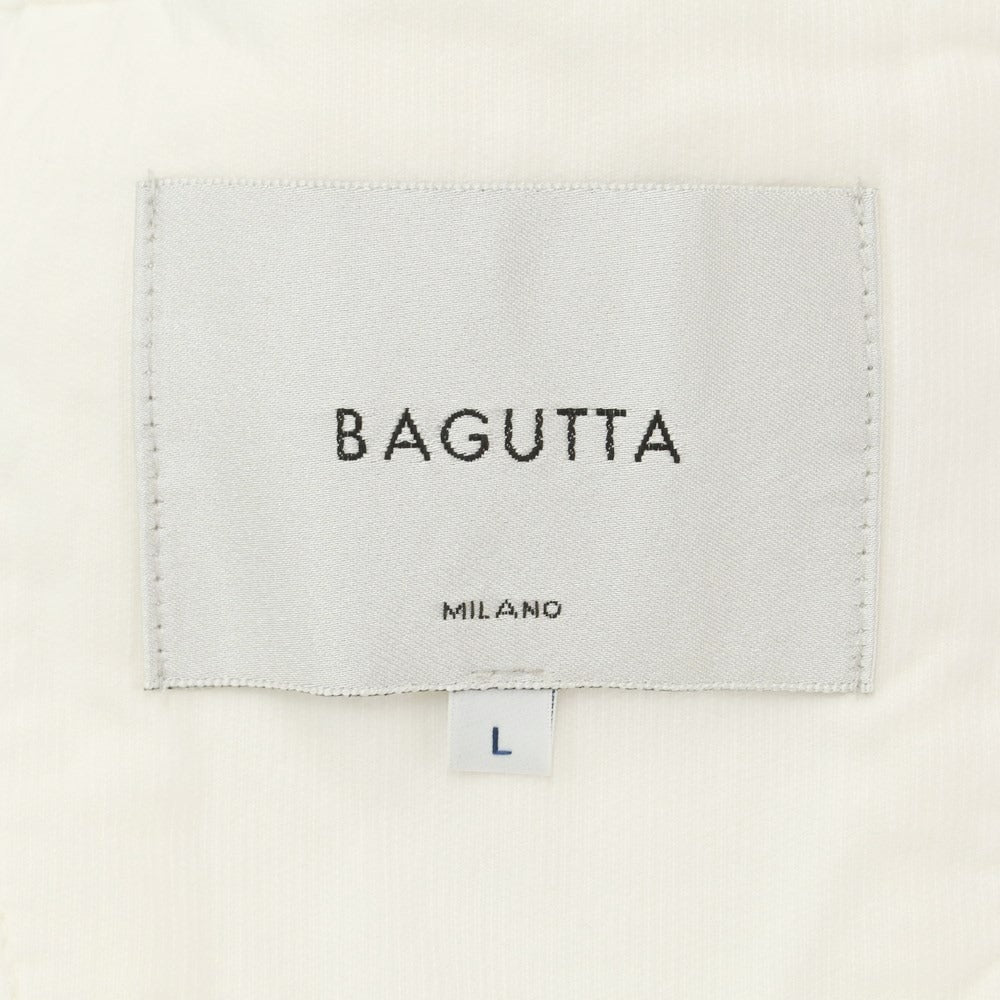 [New Outlet] Bagutta Cotton Corduroy Work Jacket
 White [Size L] [WHT] [S/S] [Condition Rank N-] [Men&