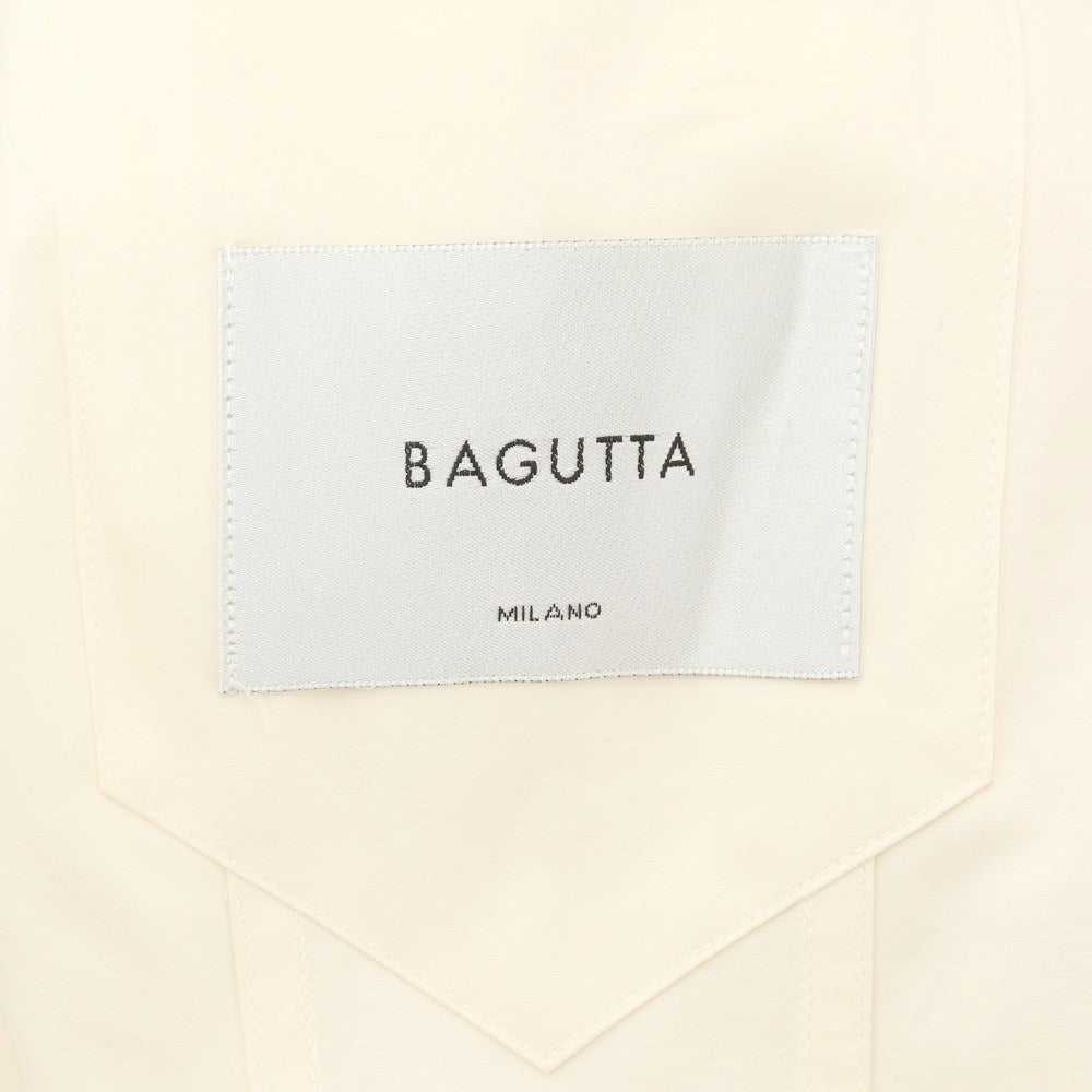 【新品アウトレット】バグッタ Bagutta コットン ワークジャケット
 オフホワイト【サイズM】【WHT】【S/S】【状態ランクN-】【メンズ】
【759668】
[DPD]