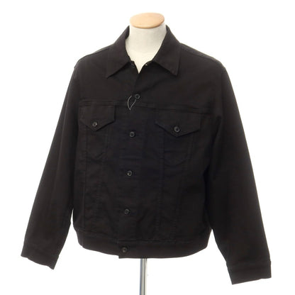 [New] Bagutta Cotton Polyester Denim Jacket
 Black [Size XS] [BLK] [S/S] [Condition Rank N] [Men&