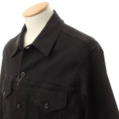 [New] Bagutta Cotton Polyester Denim Jacket
 Black [Size XS] [BLK] [S/S] [Condition Rank N] [Men&