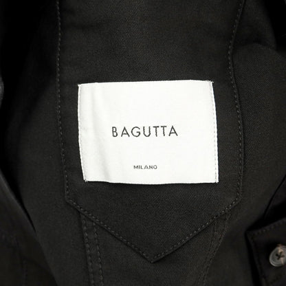 [New] Bagutta Cotton Polyester Denim Jacket
 Black [Size XS] [BLK] [S/S] [Condition Rank N] [Men&