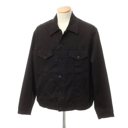 [New] Bagutta Cotton Polyester Denim Jacket
 Black [Size S] [BLK] [S/S] [Condition Rank N] [Men&