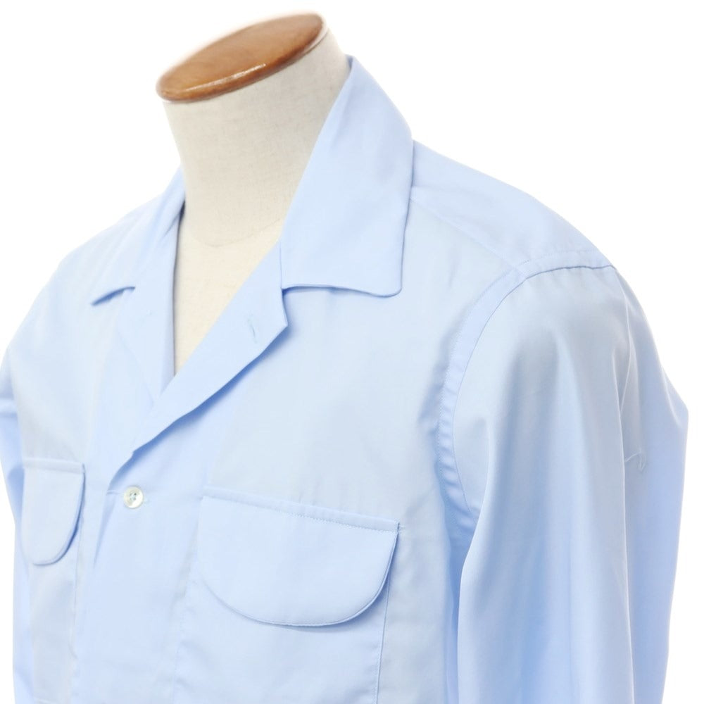 [New Outlet] Bagutta Cotton Open Collar Casual Shirt
 Light blue [Size M] [BLU] [S/S/A/W] [Condition rank N-] [Men&