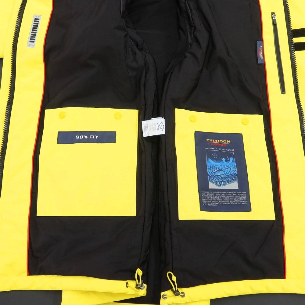 【新品アウトレット】ポールアンドシャーク PAUL&amp;SHARK TYPOON 20000 中綿コート イエロー【 L 】【 状態ランクN- 】【 メンズ 】[EPD]