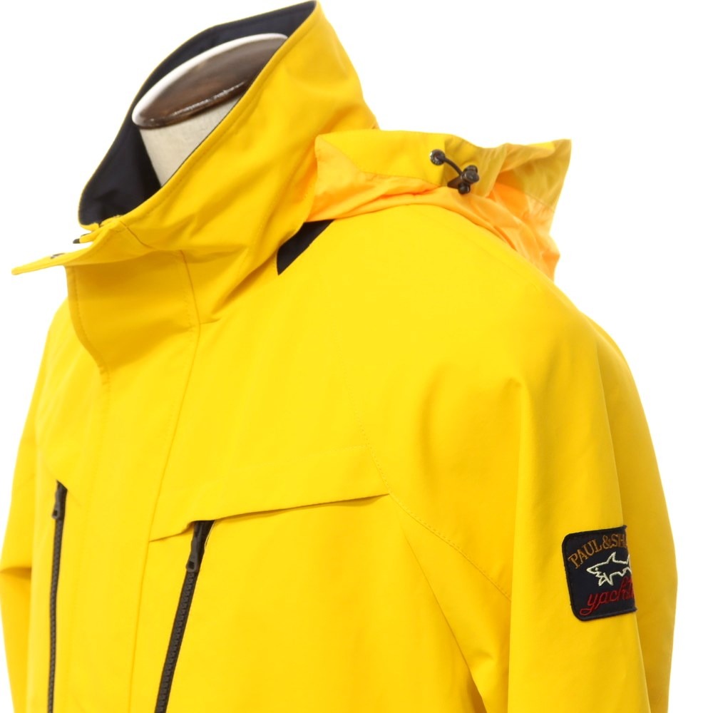 [New Outlet] Paul &amp;amp; Shark TYPHOON20000 Polyester Shell Jacket Yellow [L] [Condition Rank N-] [Men&