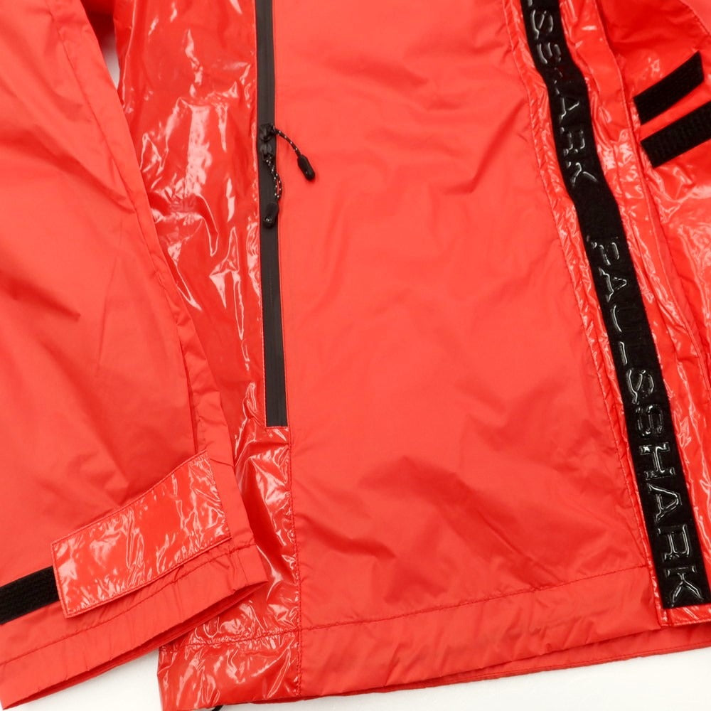 [New Outlet] Paul &amp;amp; Shark Shiny Nylon Shell Jacket Red [L] [Condition Rank N-] [Men&