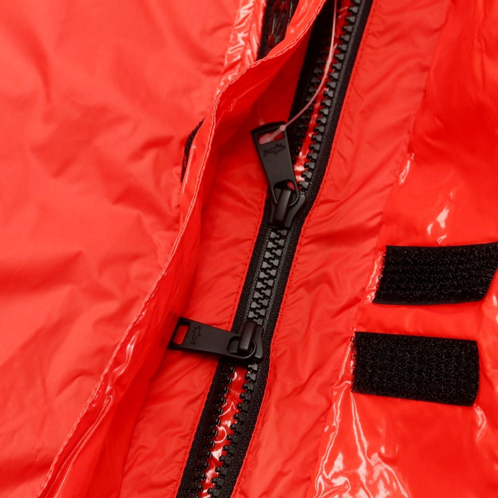 [New Outlet] Paul &amp;amp; Shark Shiny Nylon Shell Jacket Red [L] [Condition Rank N-] [Men&