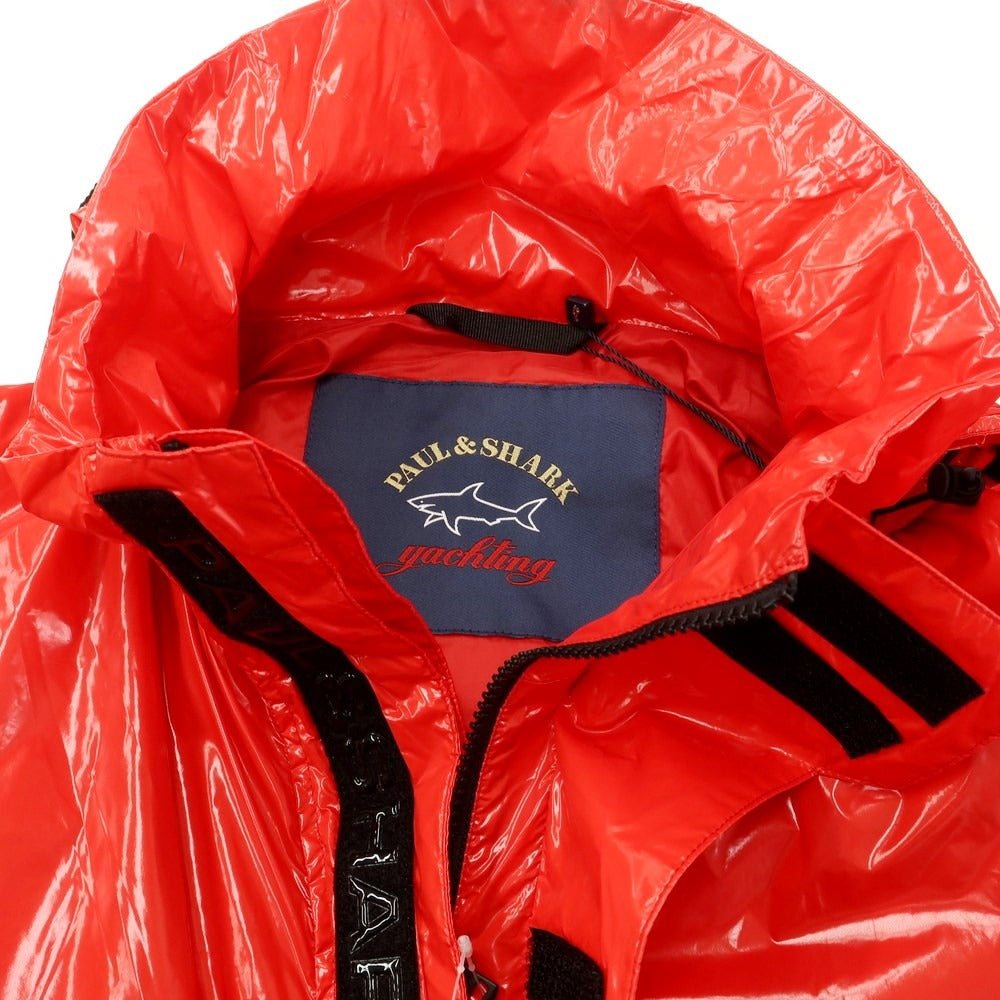 [New Outlet] Paul &amp;amp; Shark Shiny Nylon Shell Jacket Red [L] [Condition Rank N-] [Men&