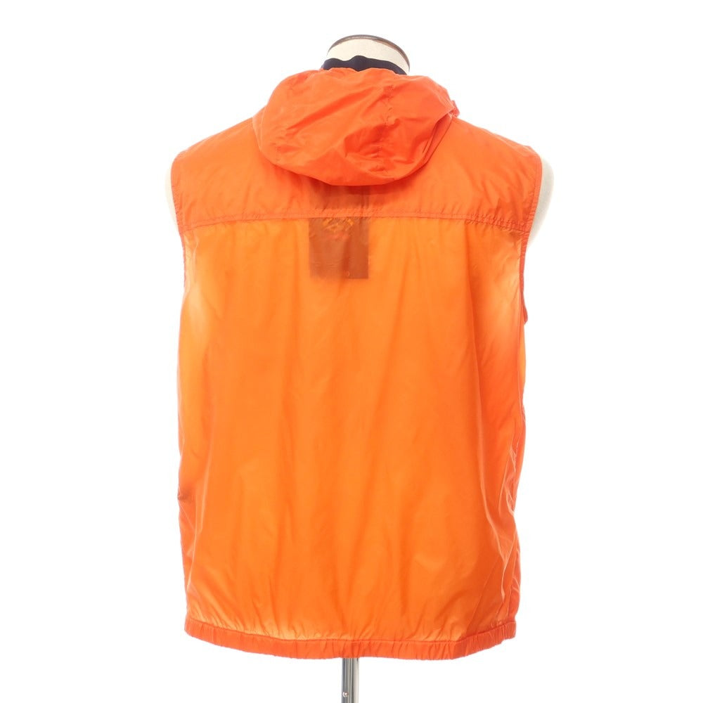 [New] Paul &amp;amp; Shark Nylon Sleeveless Shell Jacket Orange [L] [Condition Rank N] [Men&