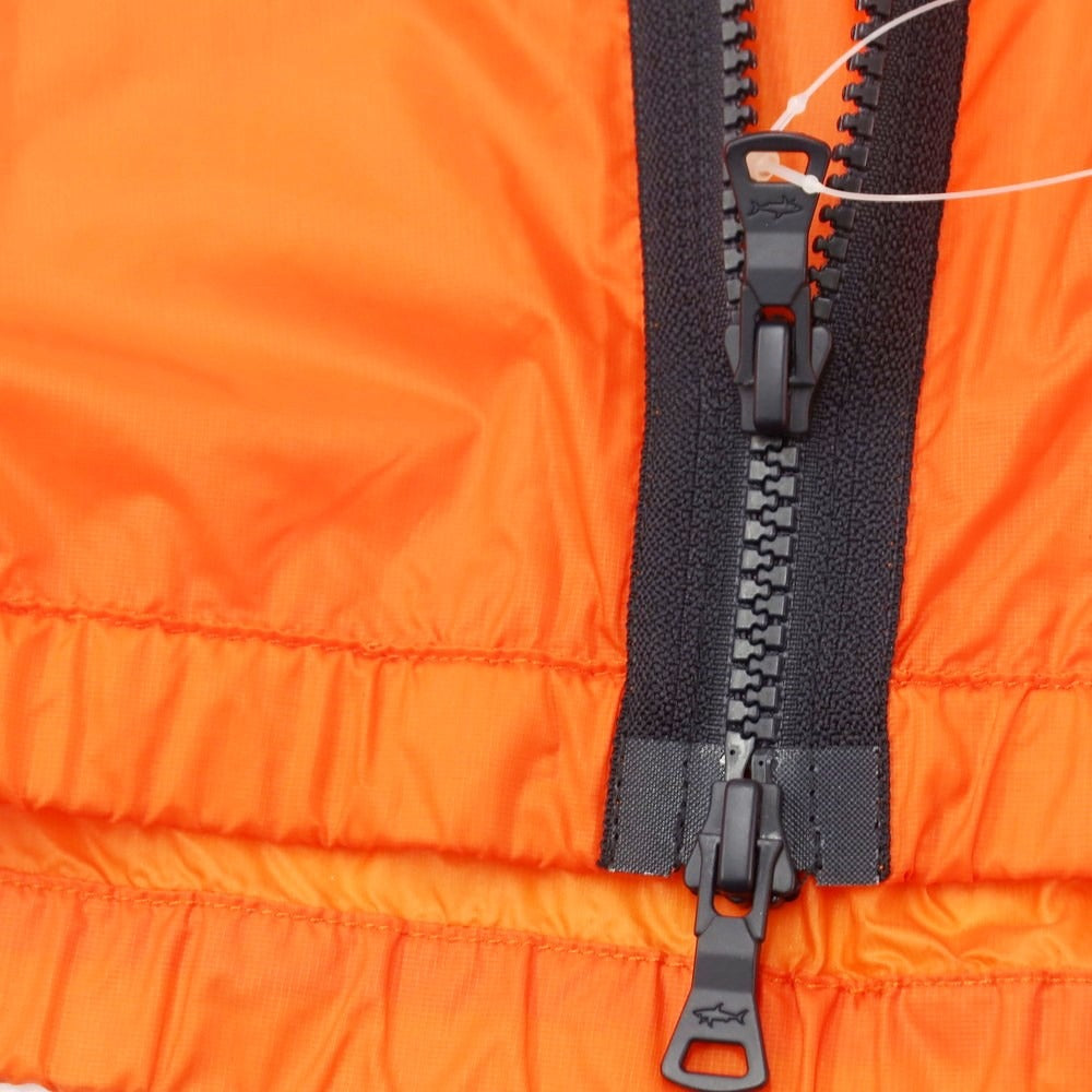 [New] Paul &amp;amp; Shark Nylon Sleeveless Shell Jacket Orange [L] [Condition Rank N] [Men&