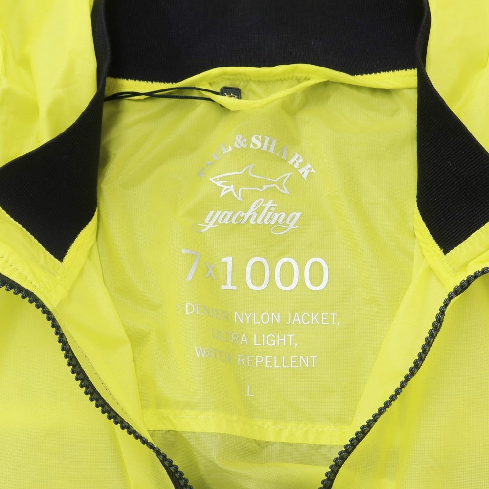 [New Outlet] Paul &amp;amp; Shark Nylon Shell Jacket Yellow [L] [Condition Rank N-] [Men&