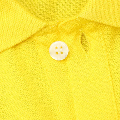 【新品】ポールアンドシャーク PAUL&amp;SHARK コットン  半袖ポロシャツ イエロー【サイズS】【YEL】【S/S】【状態ランクN】【メンズ】【759385】 [EPD]