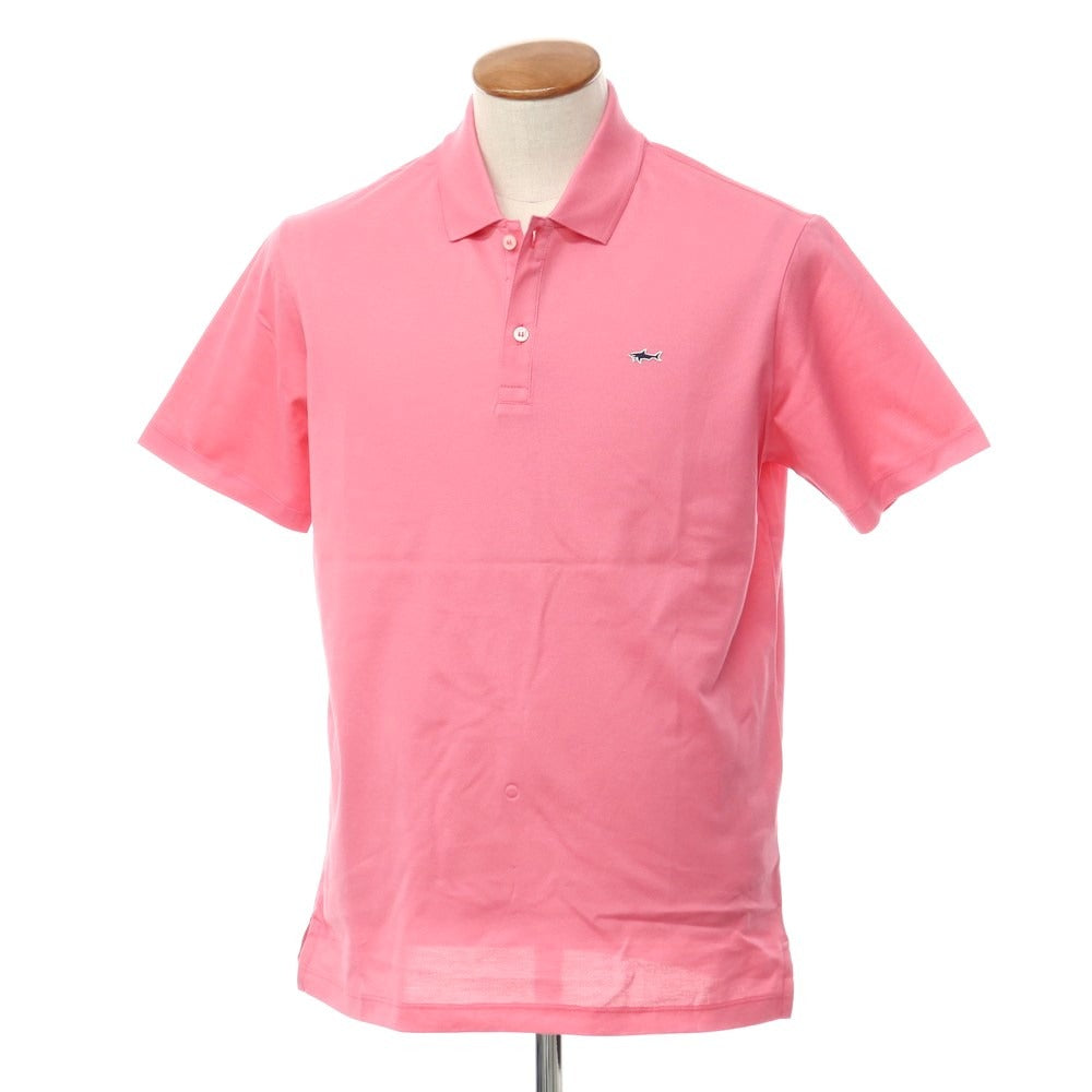 [New] Paul &amp;amp; Shark Cotton Short Sleeve Polo Shirt Pink [Size M] [PNK] [S/S] [Condition Rank N] [Men&