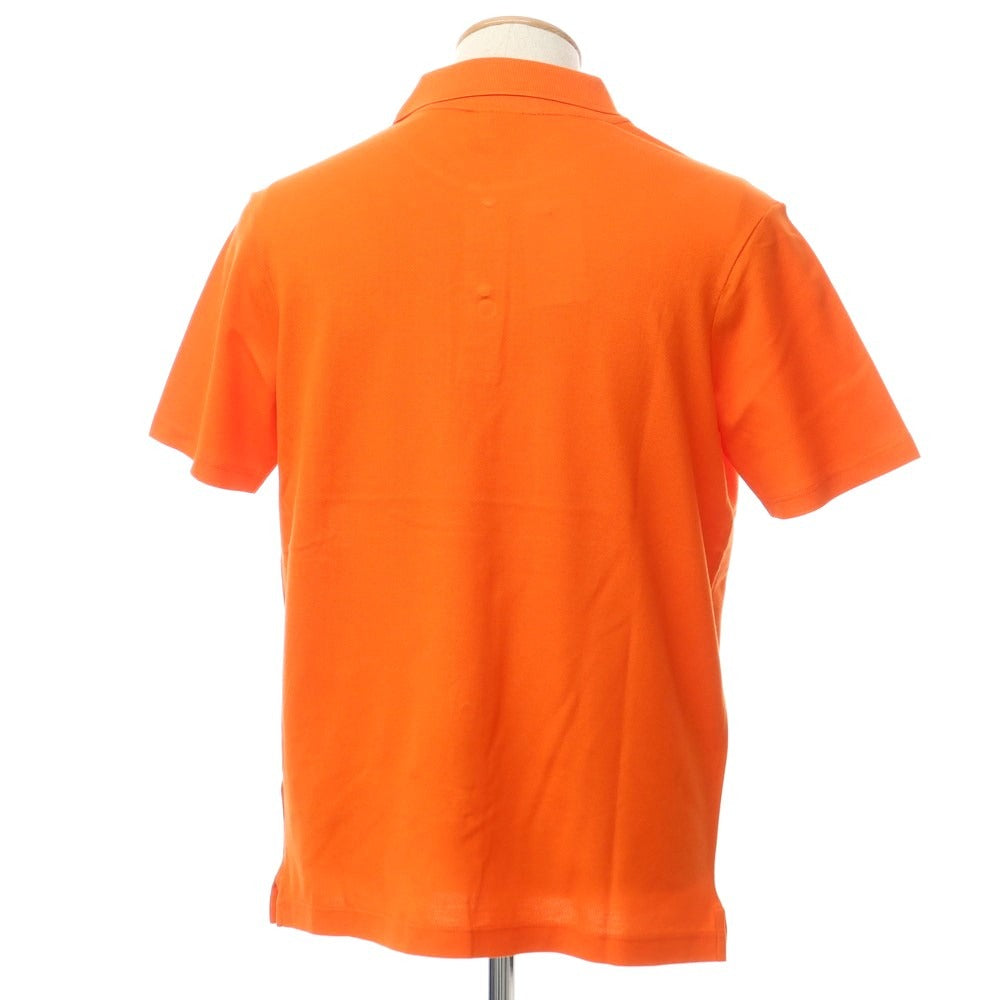 【新品】ポールアンドシャーク PAUL&amp;SHARK コットン 半袖ポロシャツ オレンジ【サイズS】【ORG】【S/S】【状態ランクN】【メンズ】【759386】