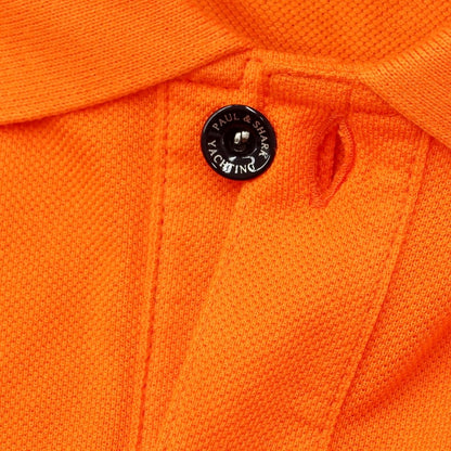 [New Outlet] Paul &amp;amp; Shark Cotton Short Sleeve Polo Shirt Orange [Size L] [ORG] [S/S] [Condition Rank N-] [Men&