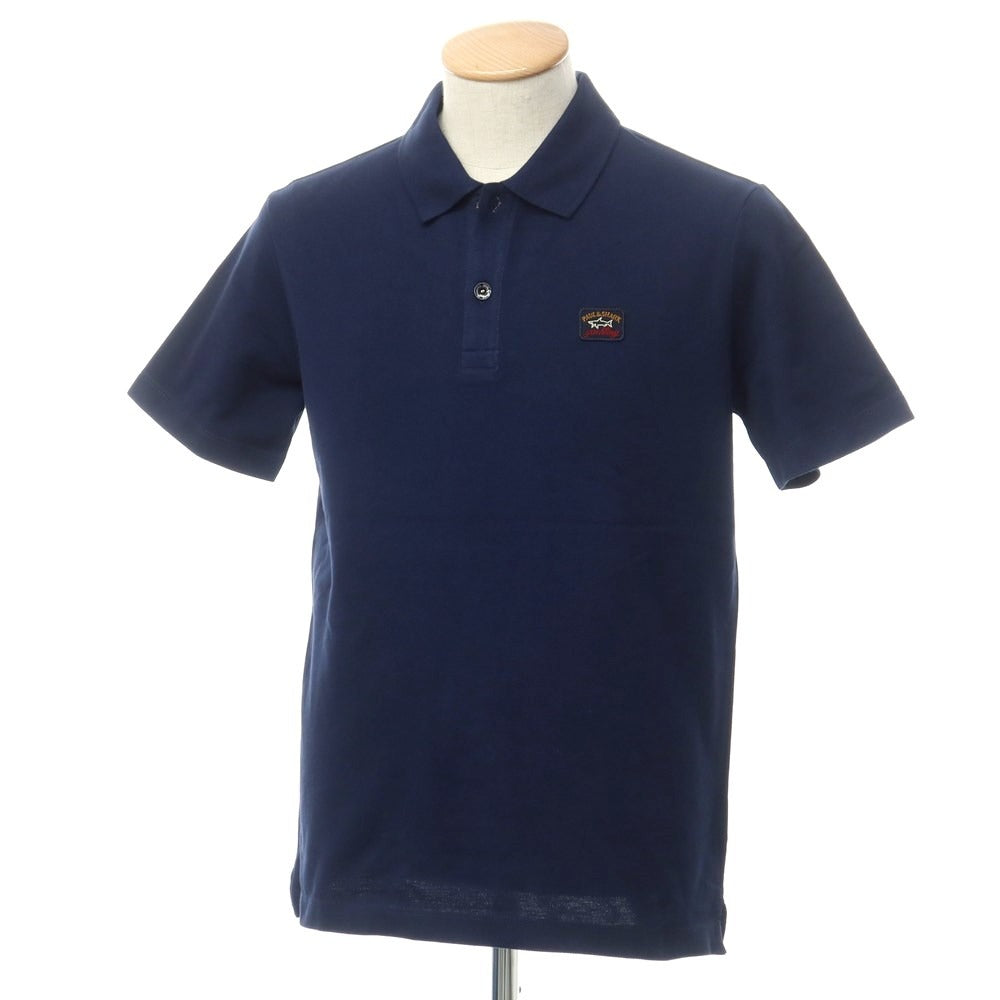 [New] Paul &amp;amp; Shark Cotton Short Sleeve Polo Shirt Navy [Size S] [NVY] [S/S] [Condition Rank N] [Men&