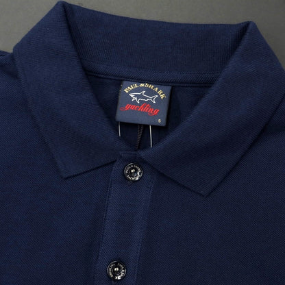 [New] Paul &amp;amp; Shark Cotton Short Sleeve Polo Shirt Navy [Size S] [NVY] [S/S] [Condition Rank N] [Men&