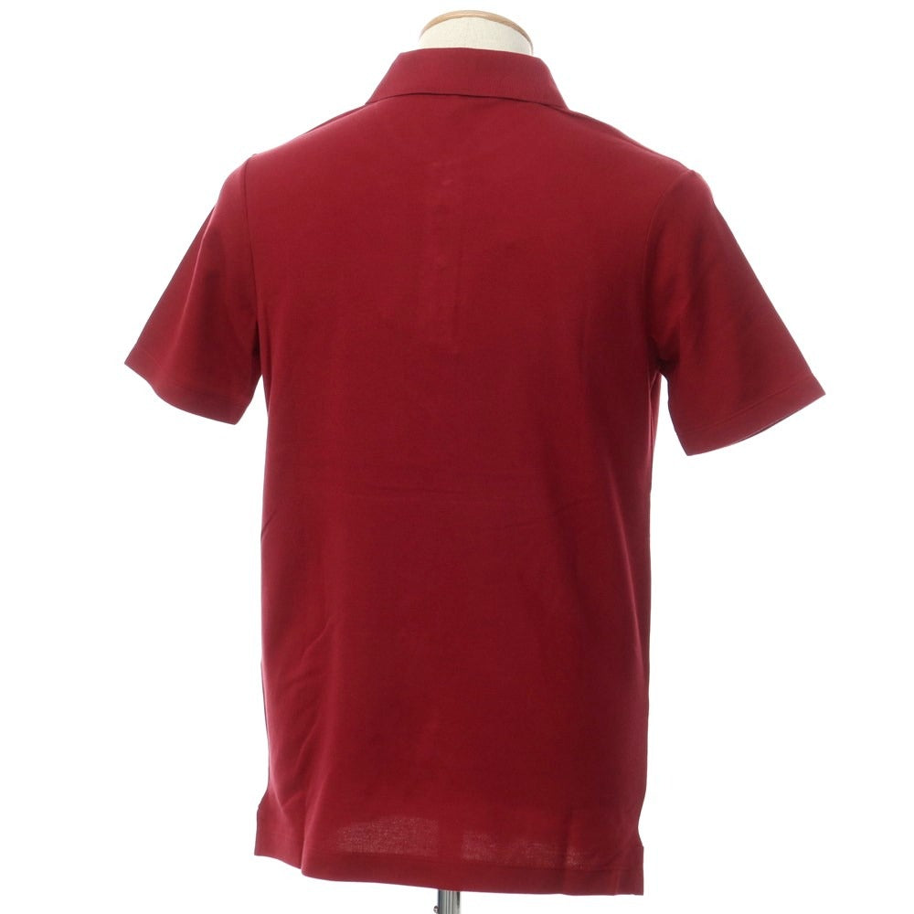 [New] Paul &amp;amp; Shark Cotton Short Sleeve Polo Shirt Wine Red [Size S] [RED] [S/S] [Condition Rank N] [Men&