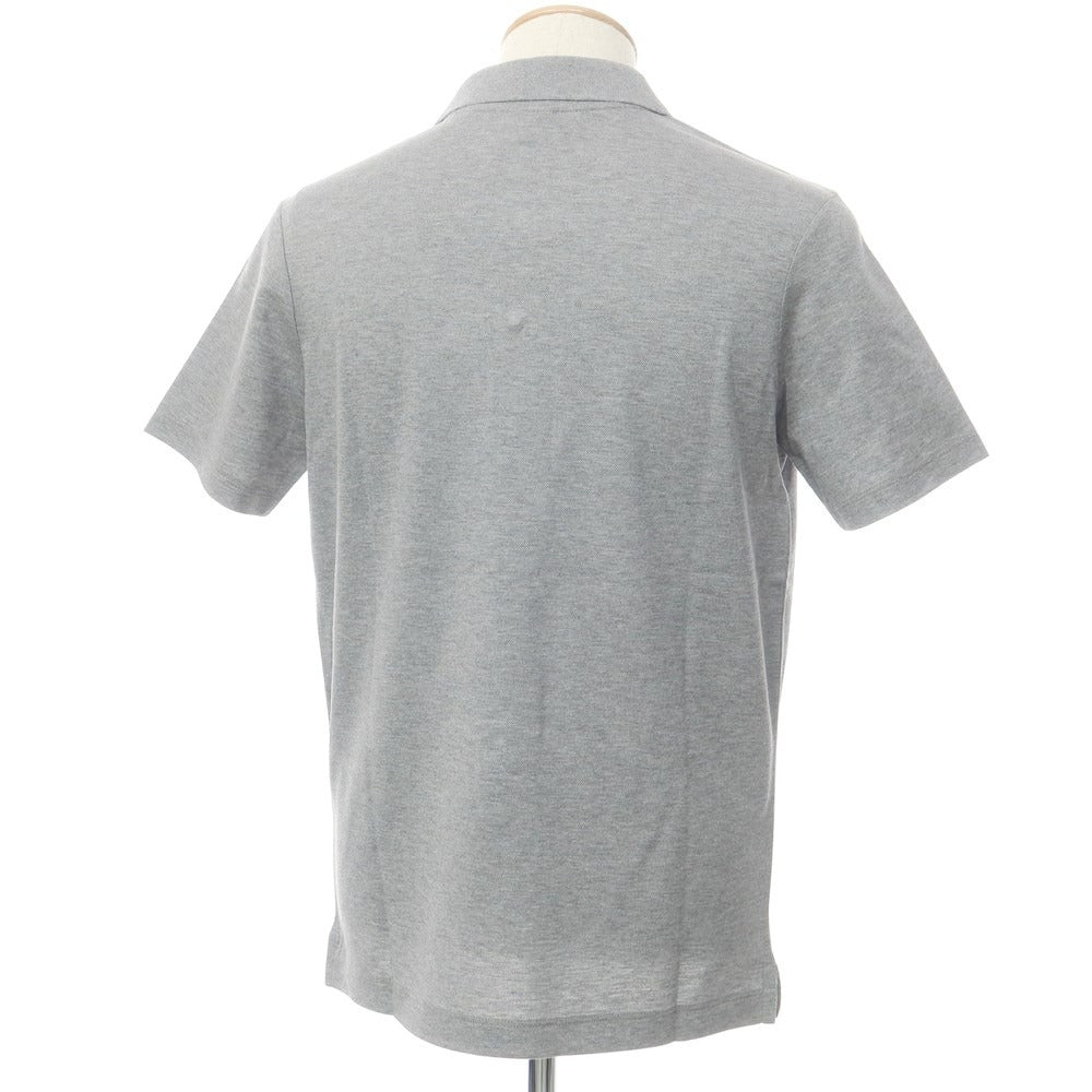 [New] Paul &amp;amp; Shark Cotton Short Sleeve Polo Shirt Grey [Size S] [GRY] [S/S] [Condition Rank N] [Men&