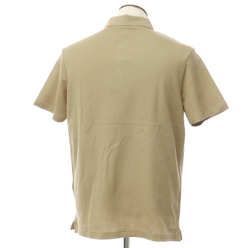 [New] Paul &amp;amp; Shark Cotton Short Sleeve Polo Shirt Beige [Size L] [BEI] [S/S] [Condition Rank N] [Men&