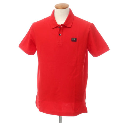 [New] Paul &amp;amp; Shark Cotton Short Sleeve Polo Shirt Red [Size M] [RED] [S/S] [Condition Rank N] [Men&