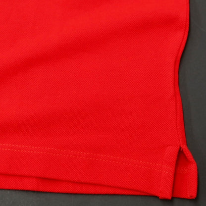 【新品】ポールアンドシャーク PAUL&amp;SHARK コットン 半袖ポロシャツ レッド【サイズM】【RED】【S/S】【状態ランクN】【メンズ】【759383】 [EPD]