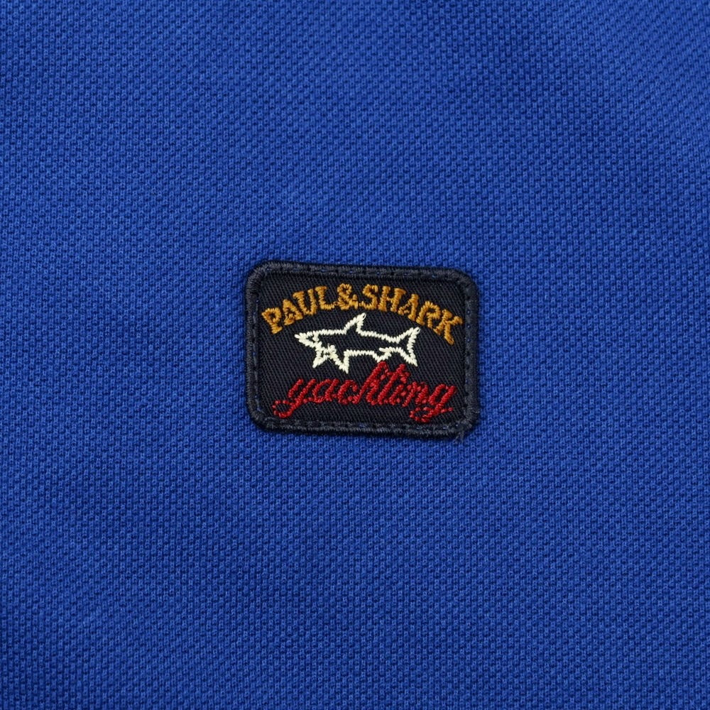 [New] Paul &amp;amp; Shark Cotton Short Sleeve Polo Shirt Dark Blue [Size S] [BLU] [S/S] [Condition Rank N] [Men&