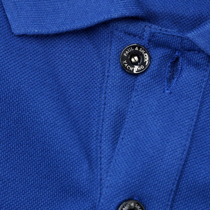 [New] Paul &amp;amp; Shark Cotton Short Sleeve Polo Shirt Dark Blue [Size S] [BLU] [S/S] [Condition Rank N] [Men&