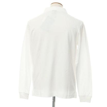 [New] Paul &amp;amp; Shark Cotton Long Sleeve Polo Shirt White [Size M] [WHT] [S/S] [Condition Rank N] [Men&