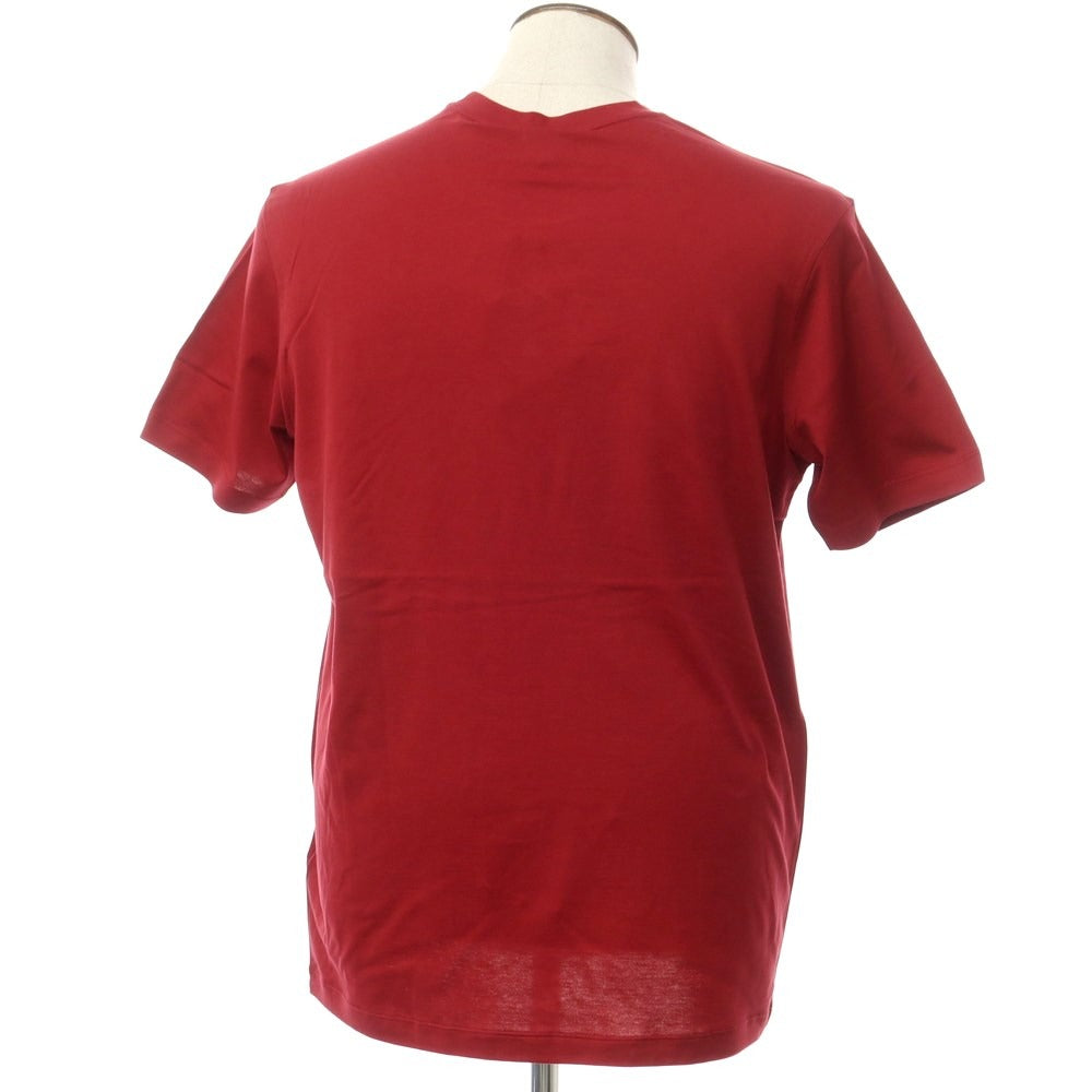 [New] Paul &amp;amp; Shark logo patch short sleeve T-shirt maroon [L] [Condition rank N] [Men&