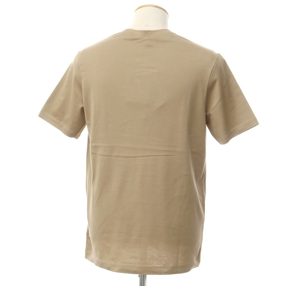 [New] Paul &amp;amp; Shark logo patch short sleeve T-shirt dark beige [S] [Condition rank N] [Men&