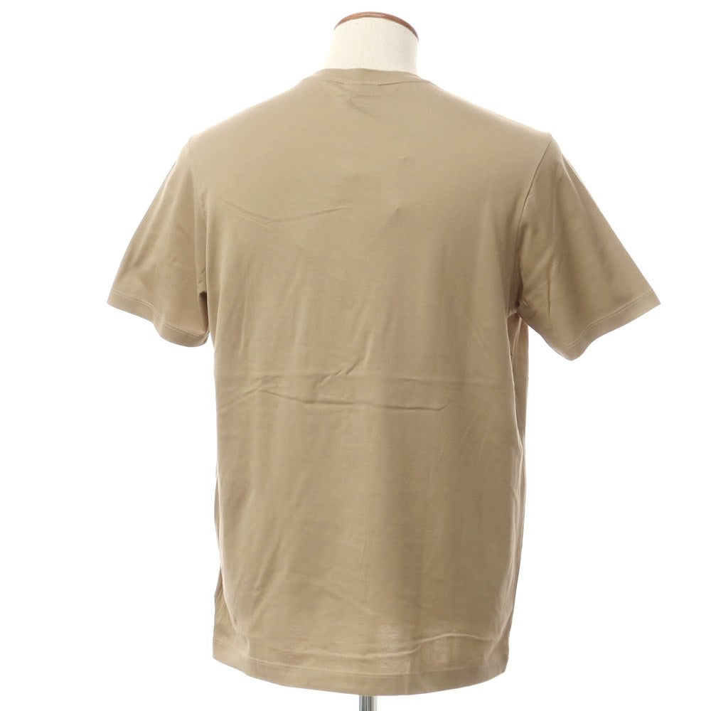 [New Outlet] Paul &amp;amp; Shark Logo Patch Short Sleeve T-Shirt Dark Beige [M] [Condition Rank N-] [Men&