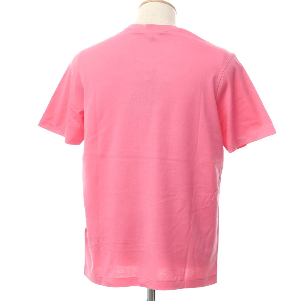 【新品】ポールアンドシャーク PAUL&amp;SHARK ロゴワッペン 半袖Ｔシャツ ピンク【 S 】【 状態ランクN 】【 メンズ 】