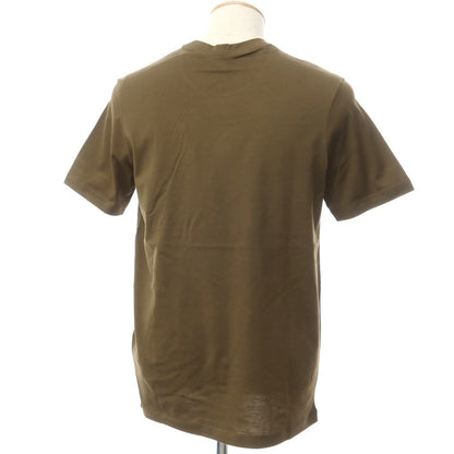 【新品】ポールアンドシャーク PAUL&amp;SHARK ロゴワッペン 半袖Ｔシャツ オリーブ【 S 】【 状態ランクN 】【 メンズ 】 [EPD]